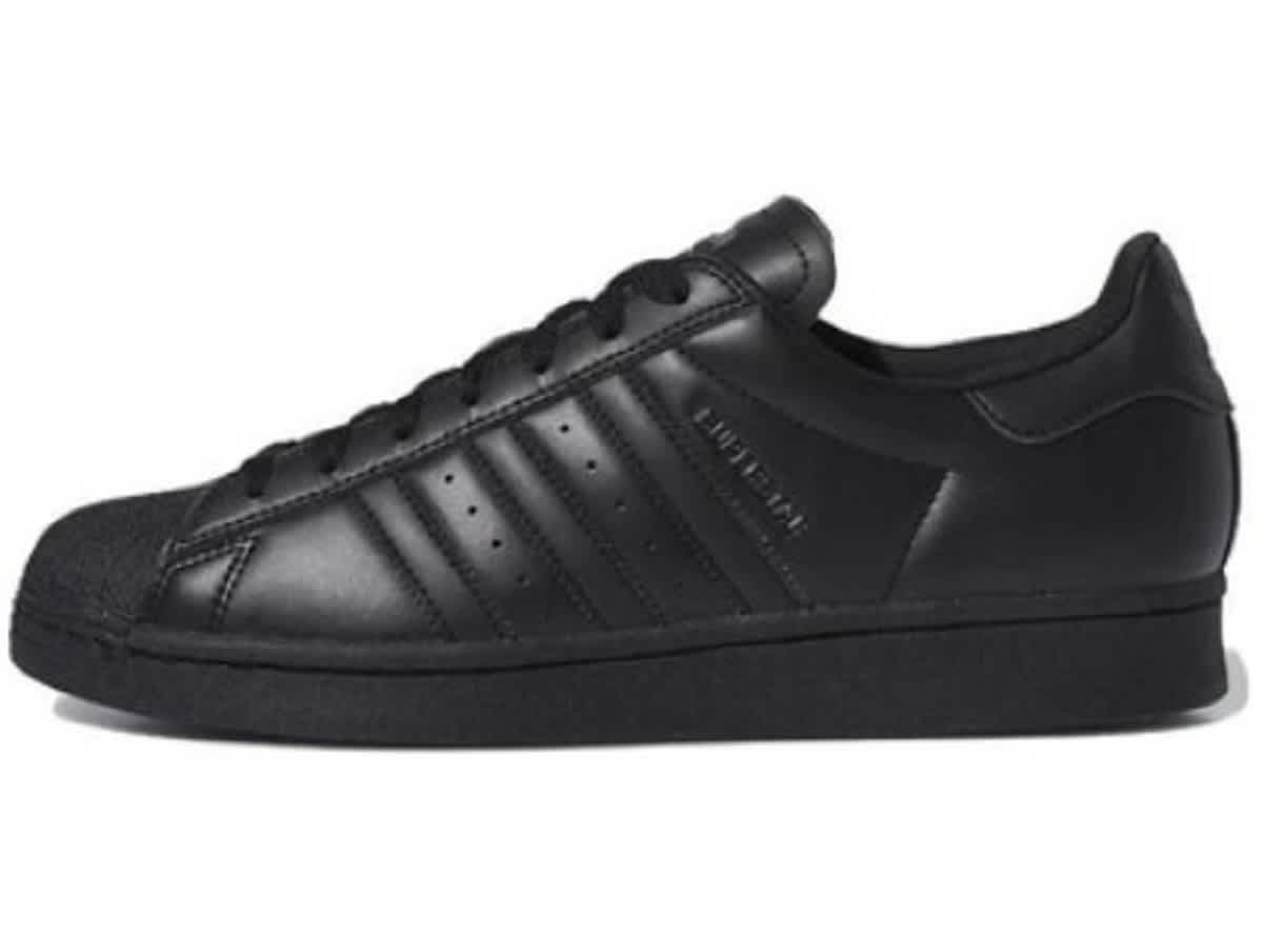 Chaussures sportswear ENFANT ADIDAS SUPERSTAR C CBLACK CBLACK CBLACK — Chaussures sportswear