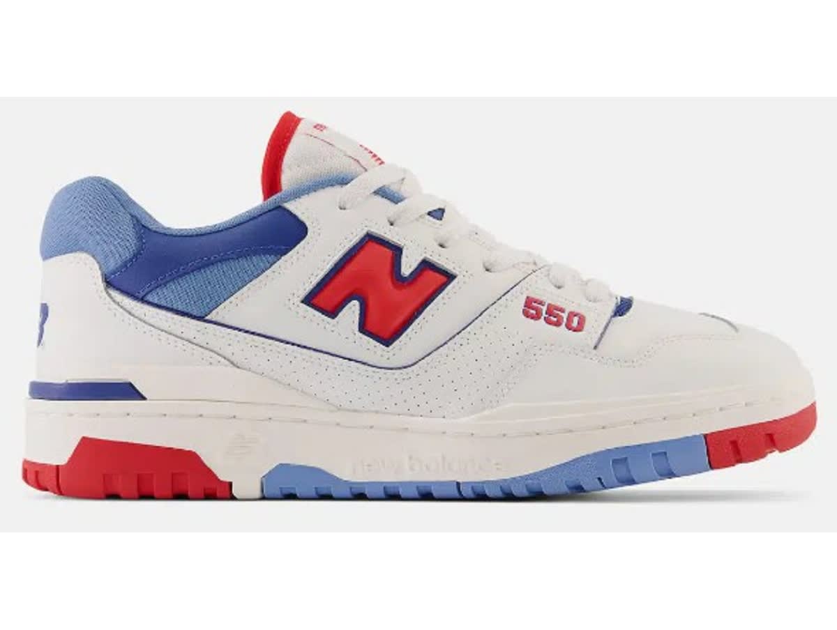 Chaussures sportswear HOMME NEW BALANCE 550 RED — Chaussures sportswear