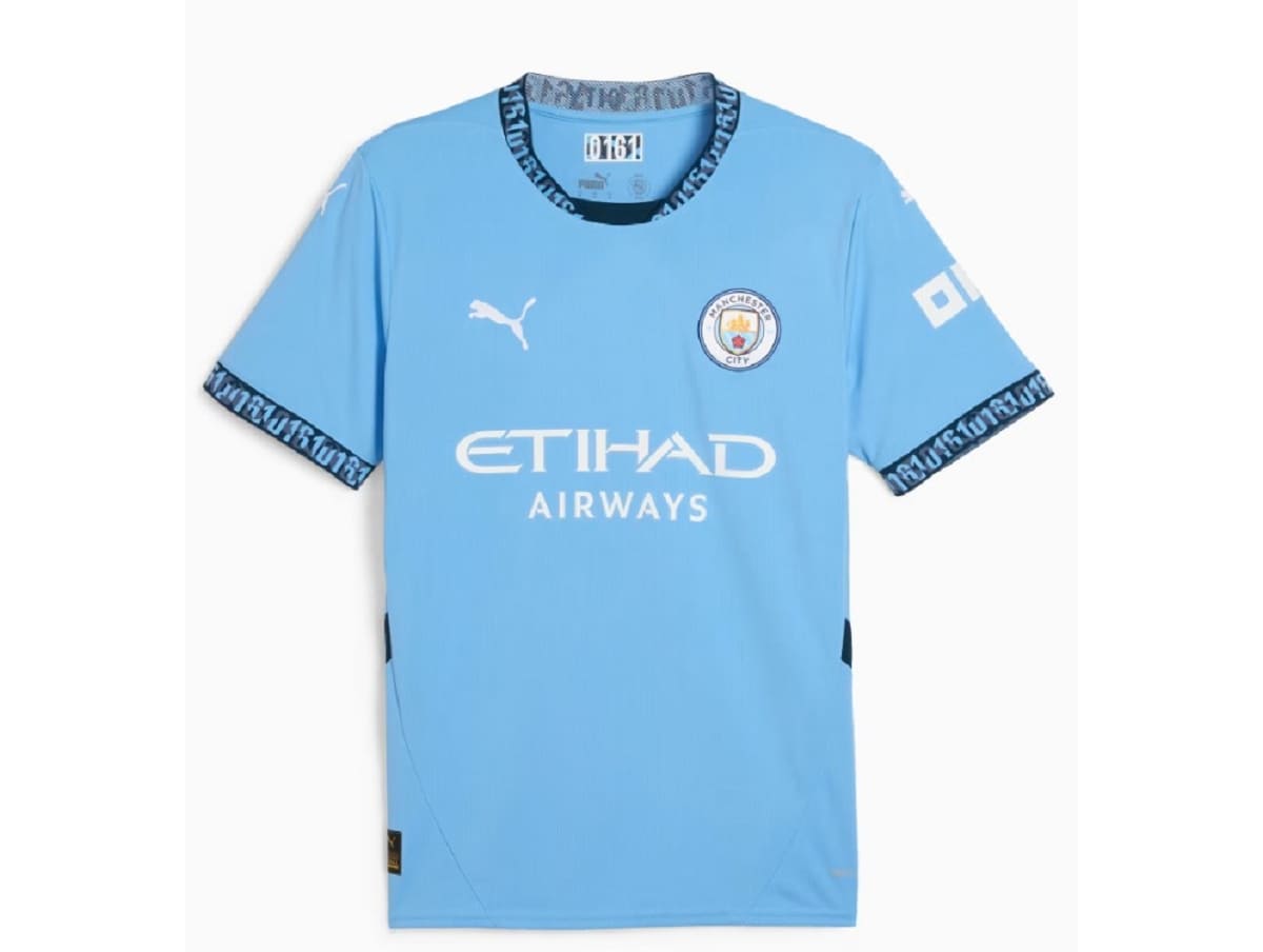 Maillot de foot HOMME PUMA MCFC HOME REP — Maillot de foot