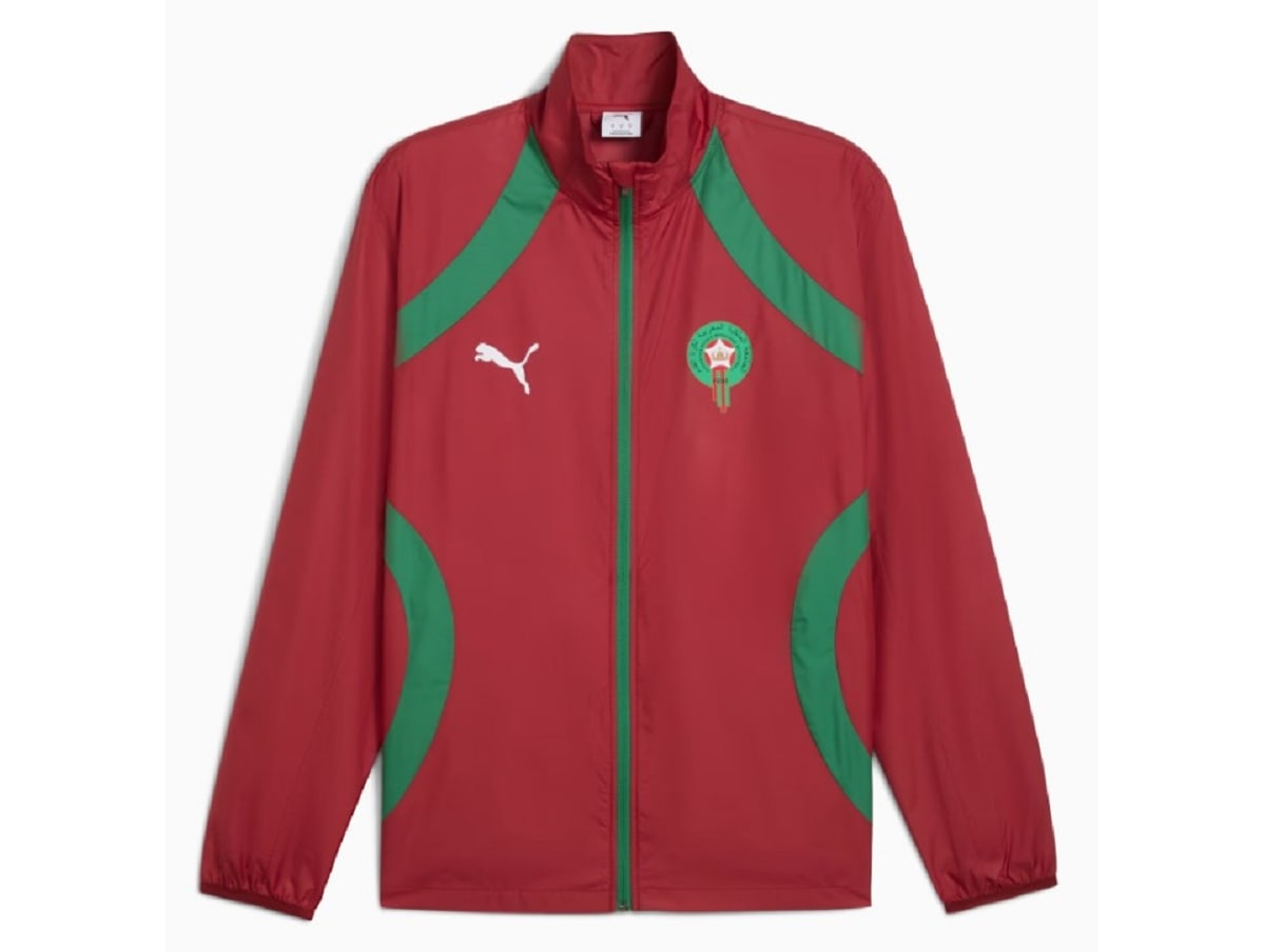 Veste Football HOMME PUMA FRMF PREMATCH WOVEN — Veste Football