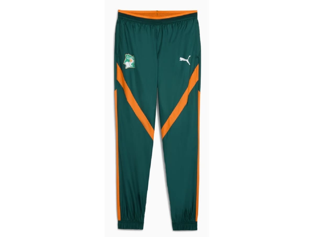 Pantalon foot HOMME PUMA FIF PREMATCH WOVEN P — Pantalon foot