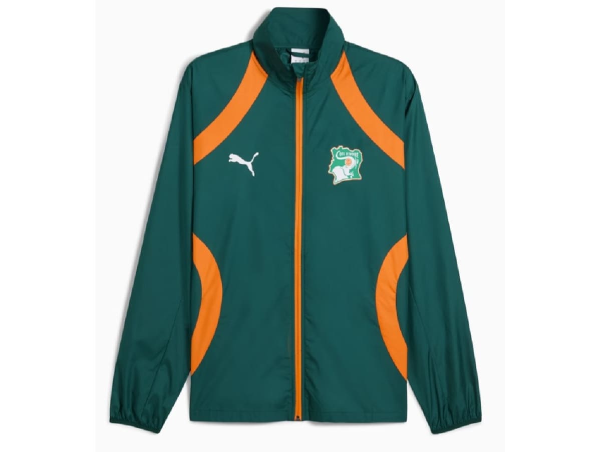 Veste Football HOMME PUMA FIF PREMATCH WOVEN J — Veste Football