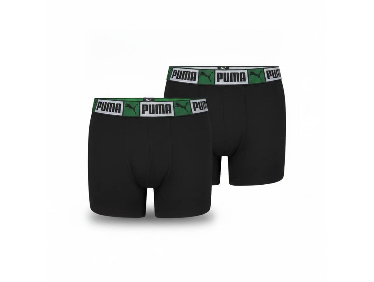 Boxer ENFANT PUMA LOGO BLOCK ELASTIC BO — Boxer