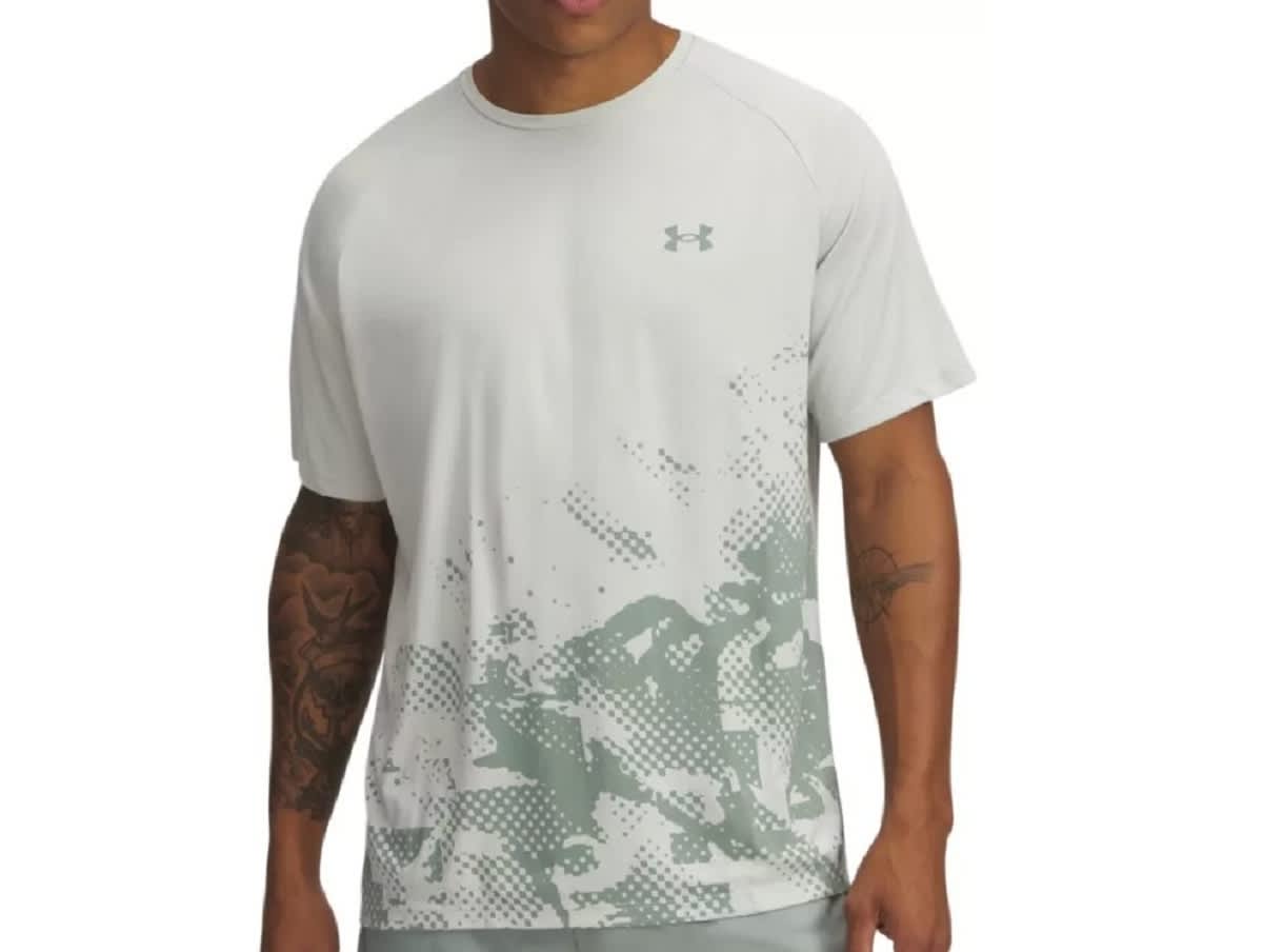 Tee-shirt HOMME UNDER ARMOUR M TECH FADE SS — Tee-shirt