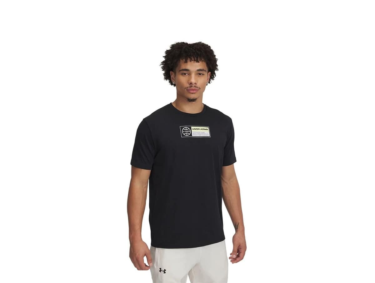 Tee-shirt HOMME UNDER ARMOUR M 60/40S HOOPS SS — Tee-shirt