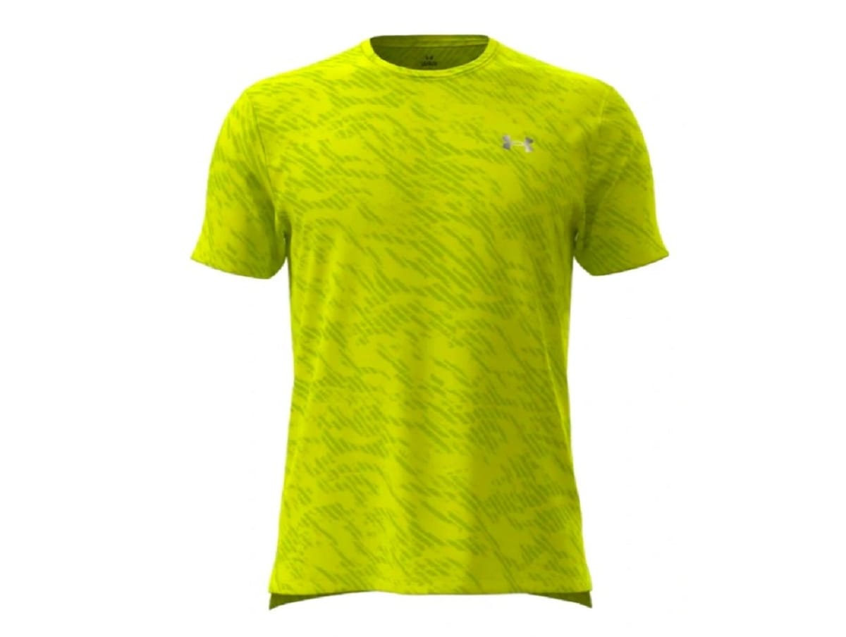 Tee-shirt HOMME UNDER ARMOUR LAUNCH CAMO SHORTSLEEVE — Tee-shirt