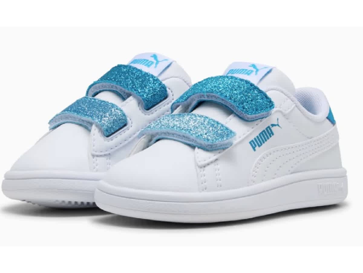 Chaussures sport BABY PUMA SMASH 3.0 GILI WHITE TROP — Chaussures sport