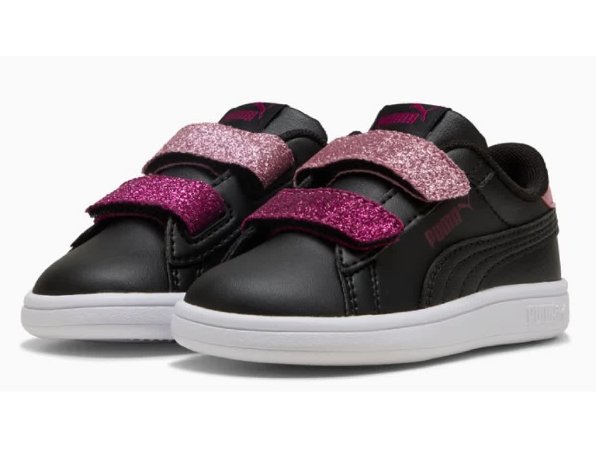 Chaussures sport BABY PUMA SMASH 3.0 GILI BLACK BERR — Chaussures sport