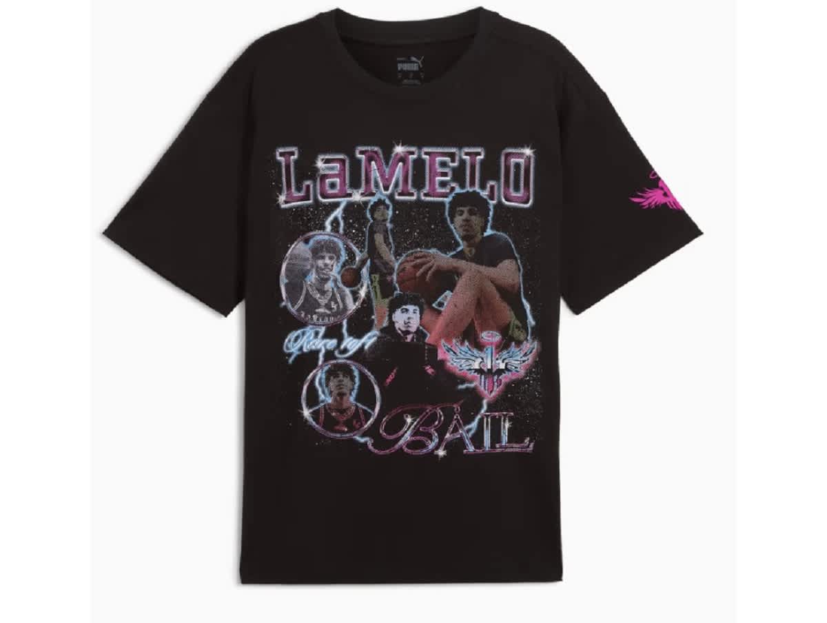 Tee-shirt HOMME PUMA MELO IRIDESCENT HORN — Tee-shirt