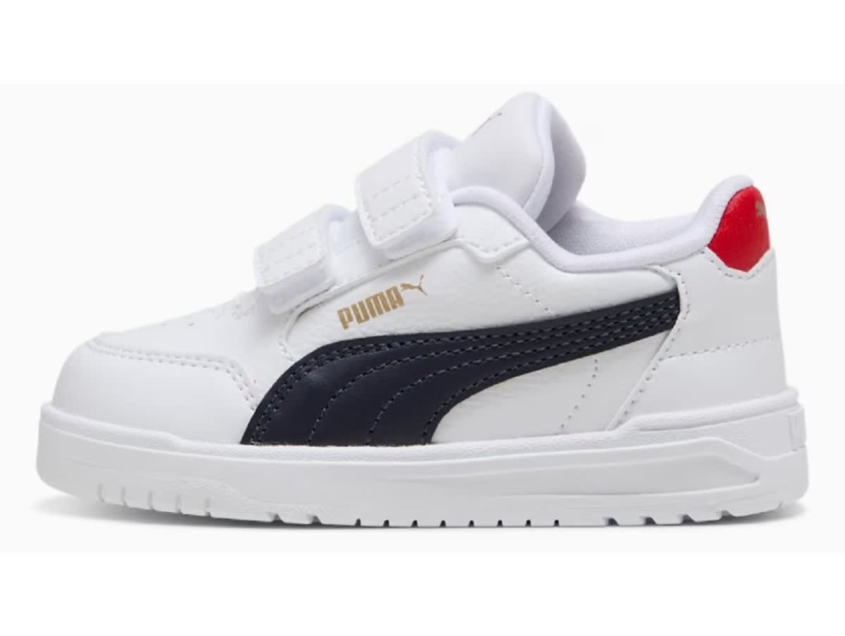 Chaussures sportswear ENFANT PUMA SHUFFLE DOWNTOWN WHITE NA — Chaussures sportswear