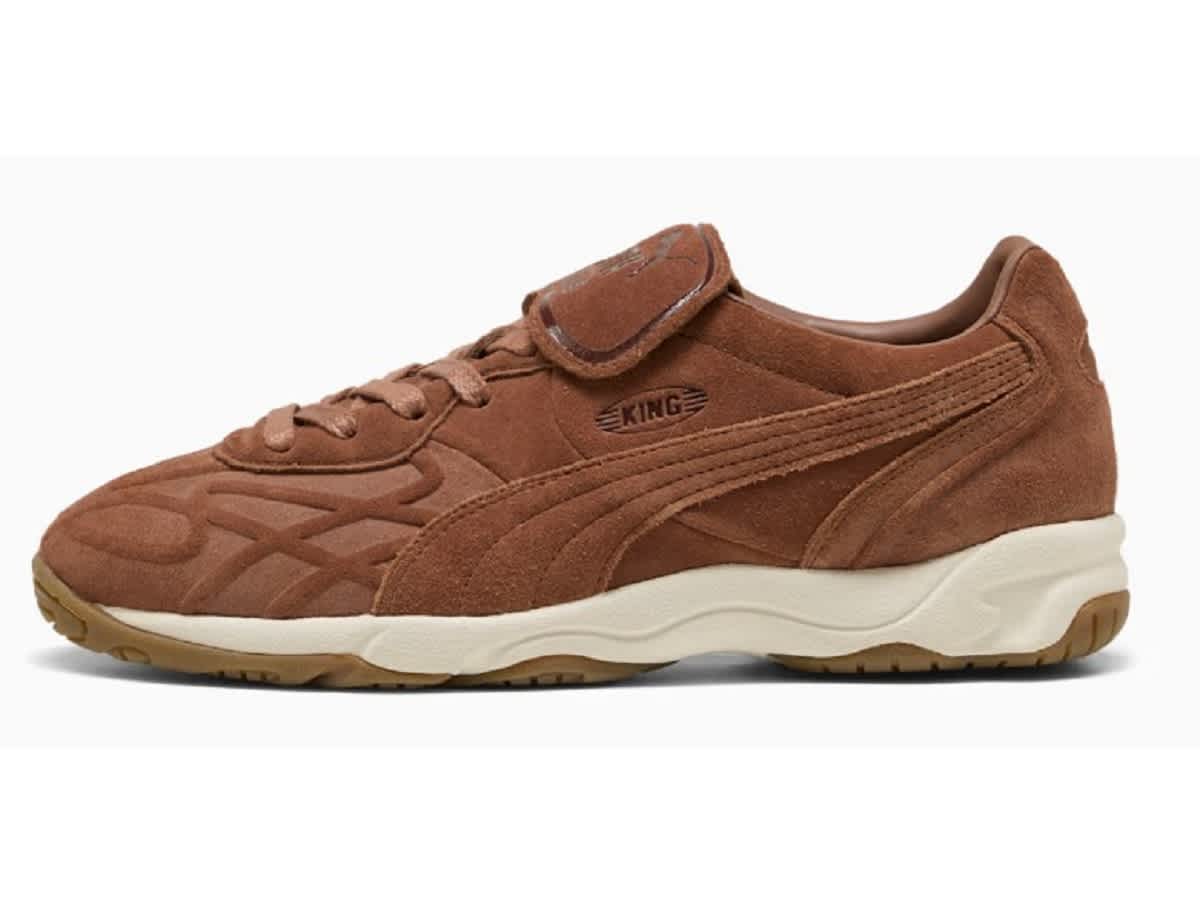 Chaussures football HOMME PUMA KING INDOOR CLEAN BROWN — Chaussures football