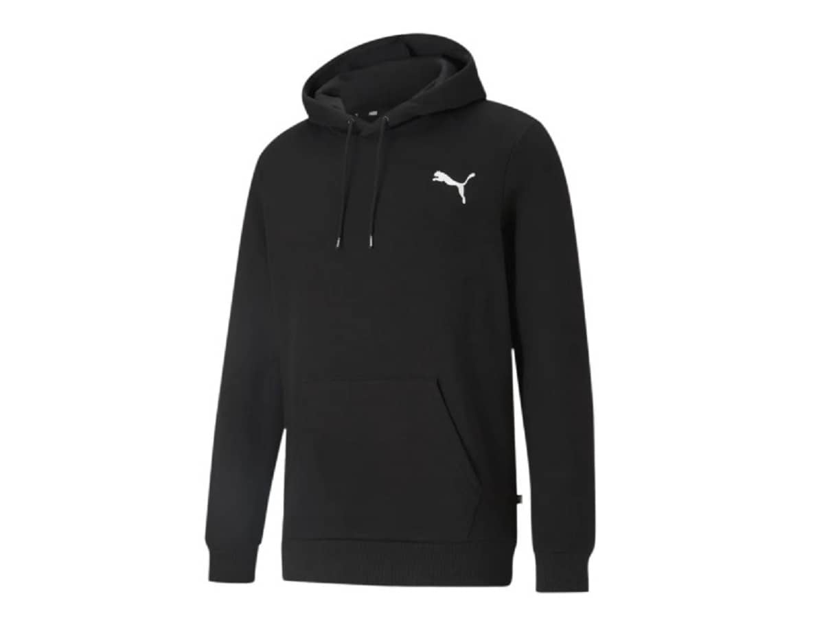 SWEAT CAPUCHE HOMME PUMA SMALL LOGO HOODIE FL — SWEAT CAPUCHE