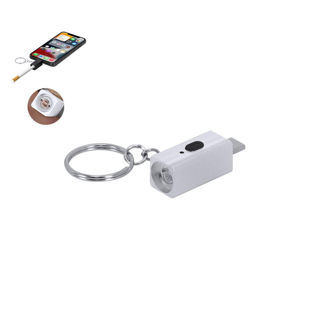 Briquet Électrique Porte-Clés Parris