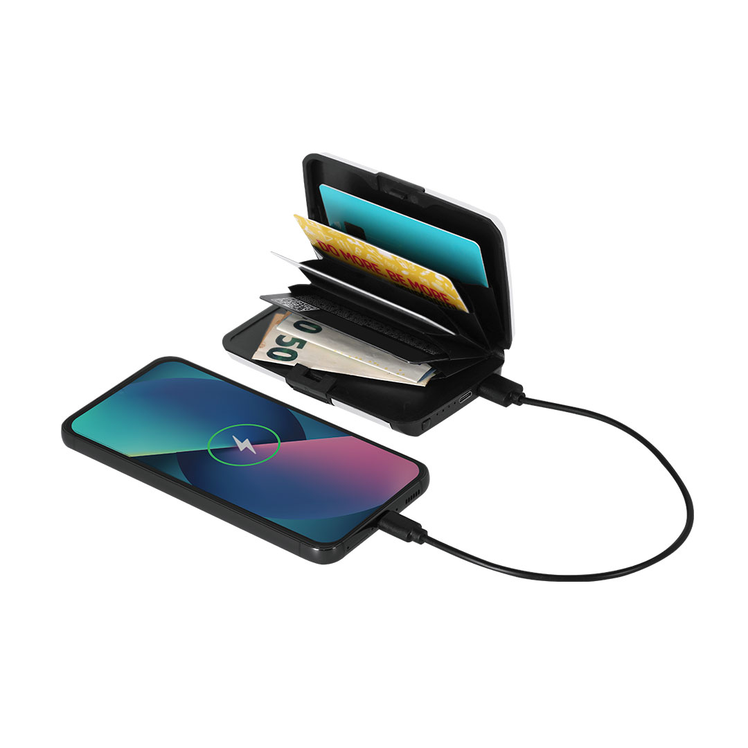 Porte-Cartes Power Bank Chefler