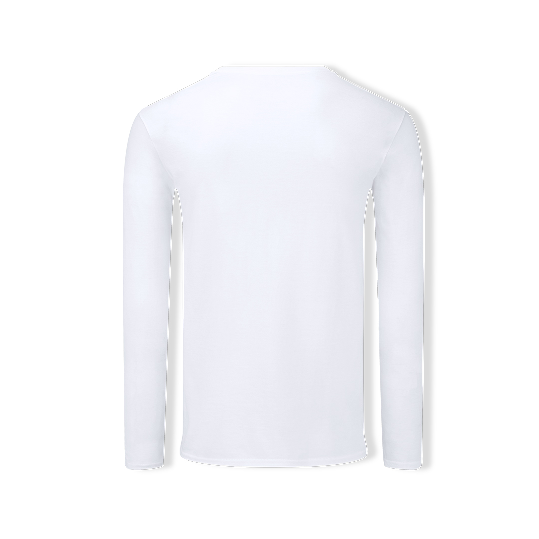 T-Shirt Adulte Blanc Iconic Long Sleeve T