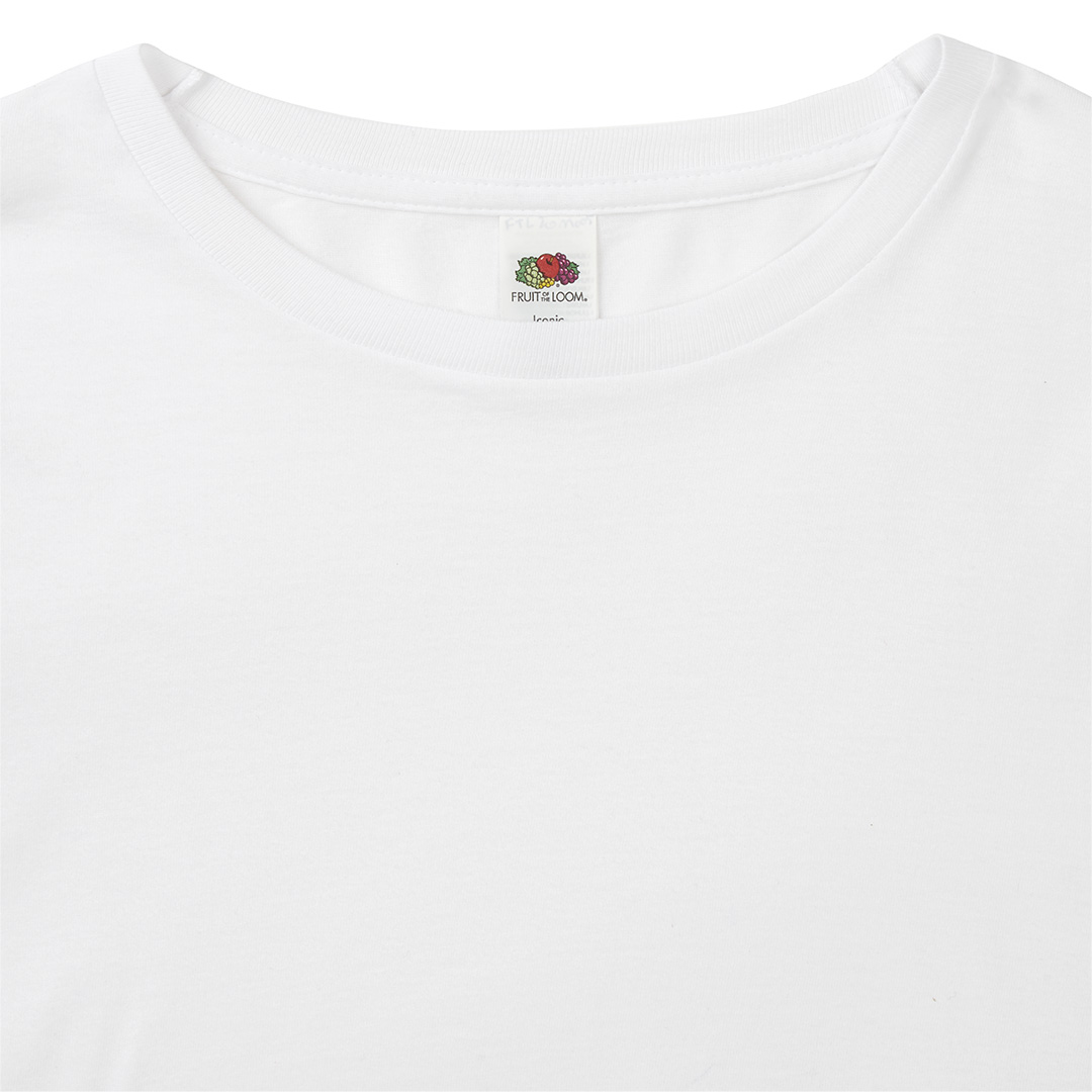 T-Shirt Adulte Blanc Iconic Long Sleeve T