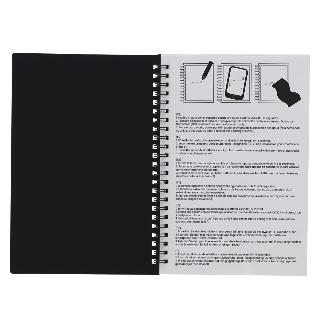 Cahier Effaçable Gratox
