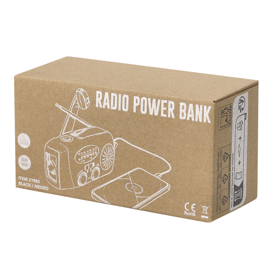 Radio d’urgence multifonction Cartney