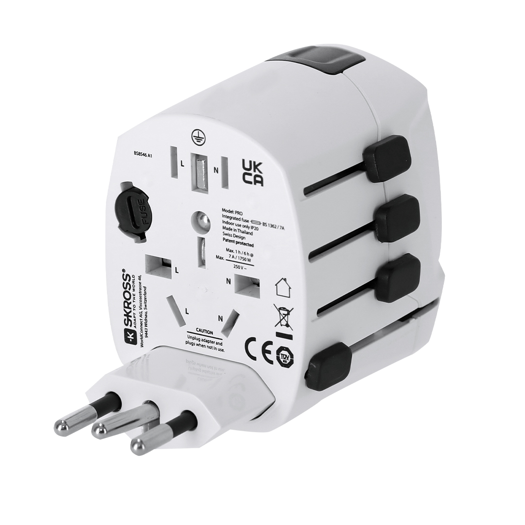 Adaptateur Voyage Universel Skross PRO 3-POLE