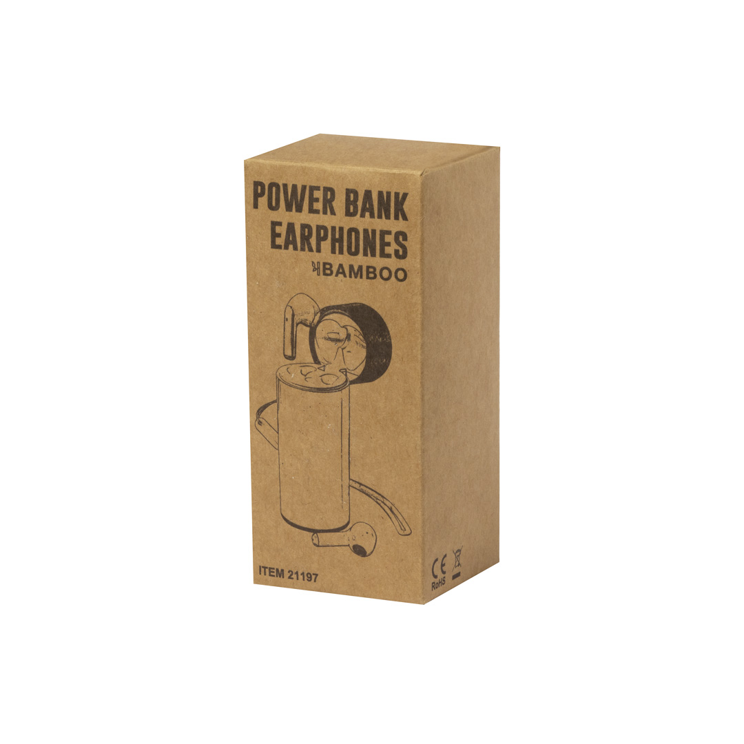 Écouteurs Power Bank Lac