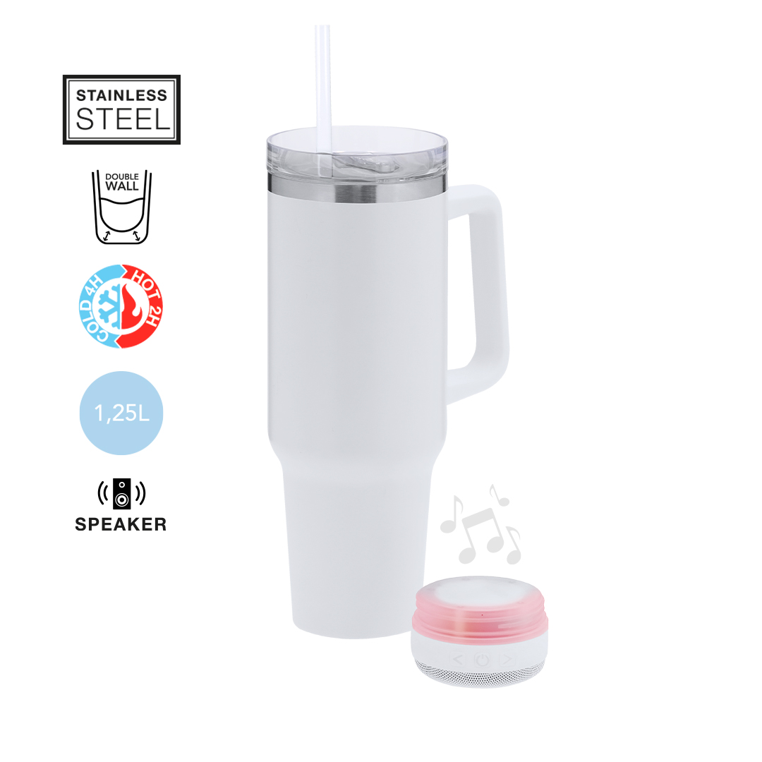 Tasse Thermique Haut-Parleurs Tracir