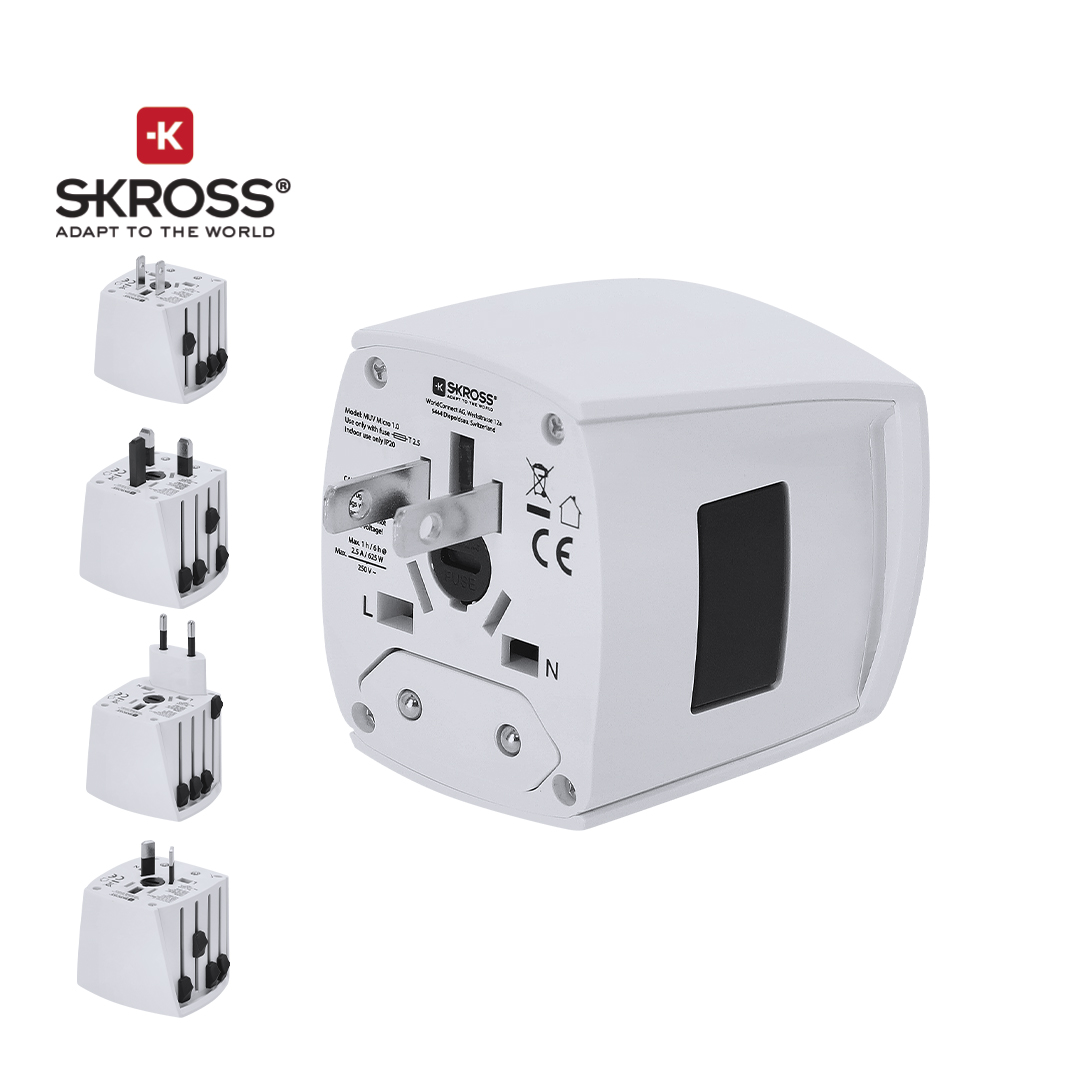 Adaptateur Voyage Universel Skross MUV MICRO