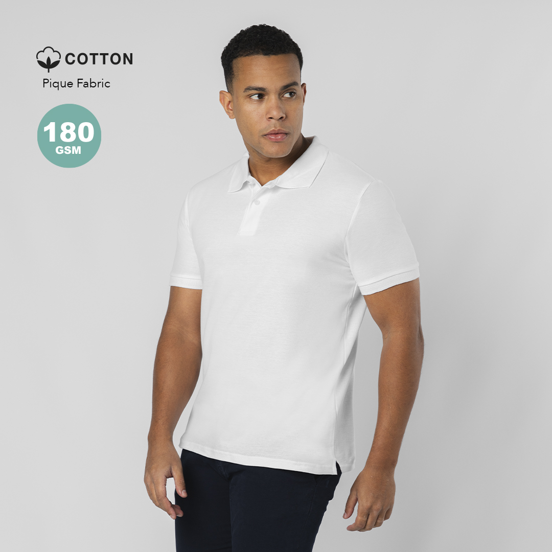 Polo Adulte Blanc Charles