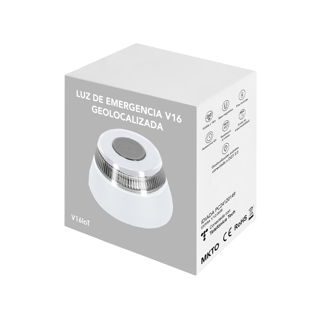 Lumière Urgence V16 Géolocalisée Kershaw