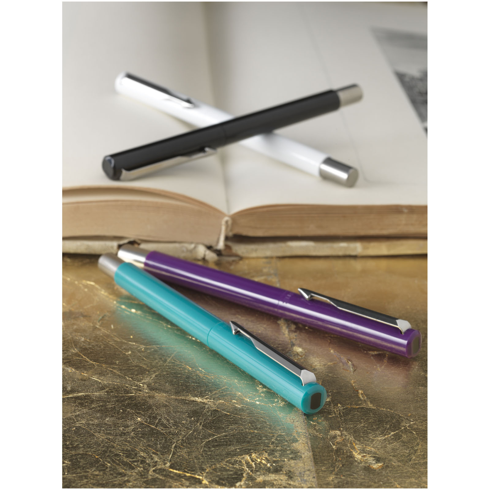 Stylo roller Vector Parker (encre noire)