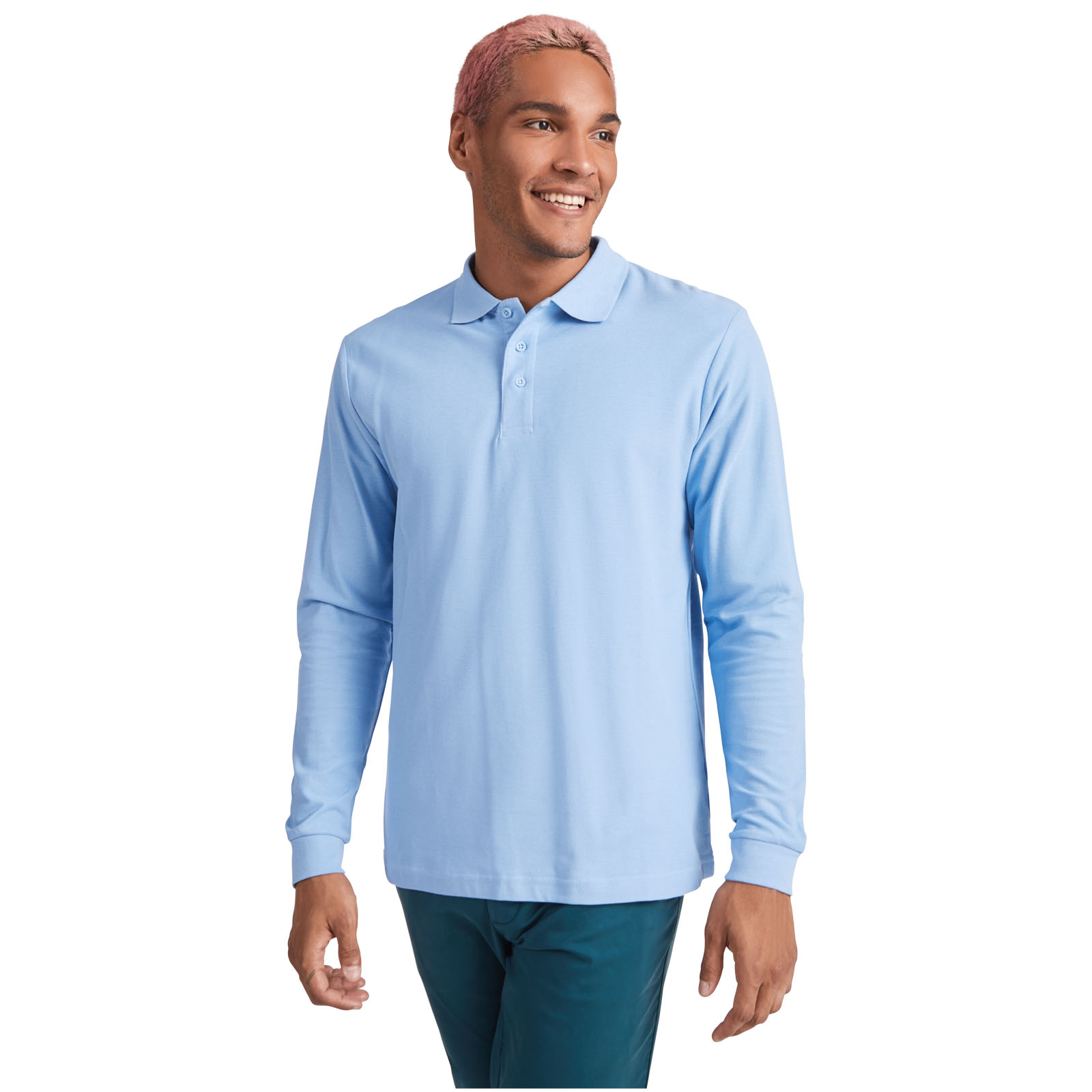 Roly Polo de 220 g/m² Estrella à manches longues pour homme