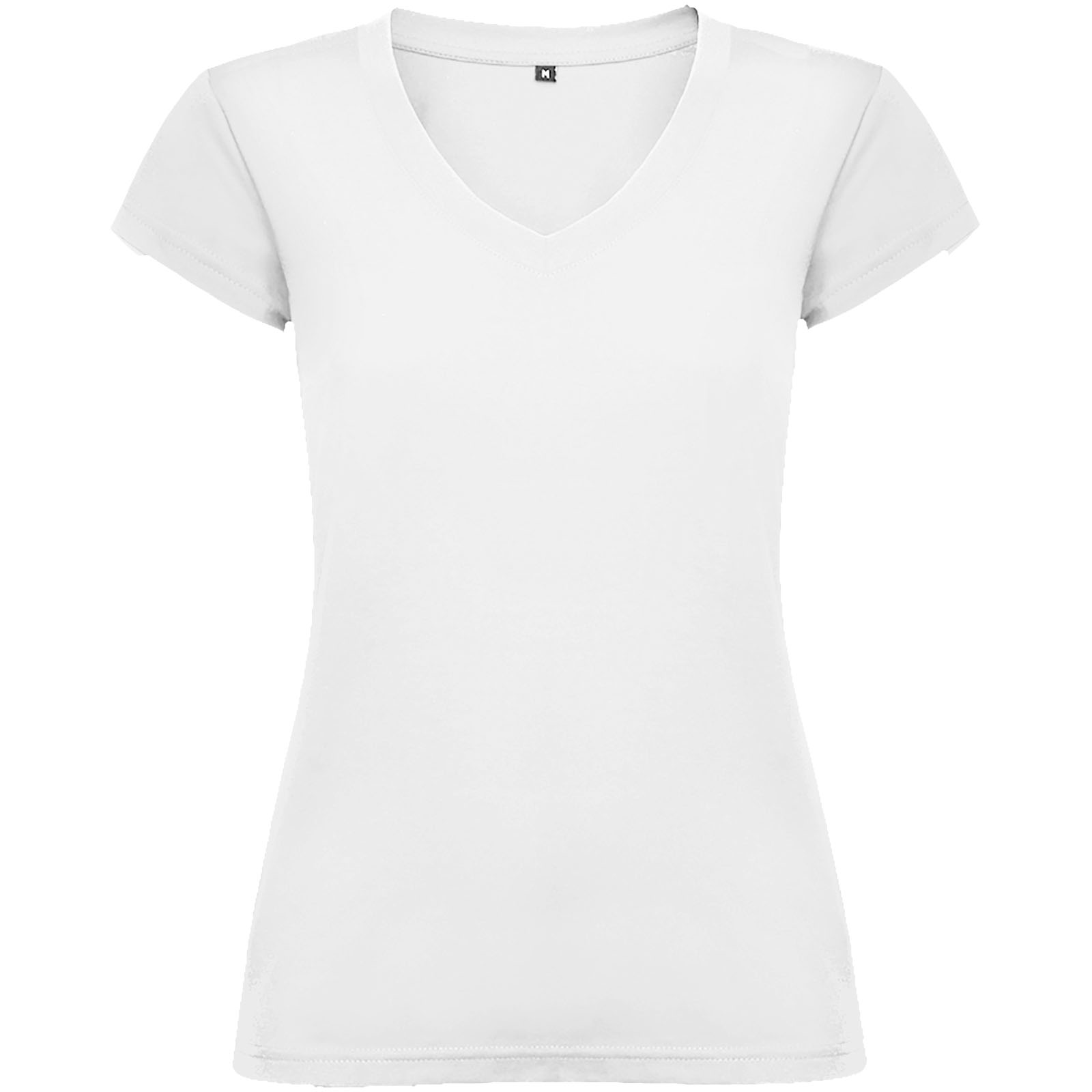 Roly T-shirt de 155 g/m² Victoria à col en V et manches courtes pour femme