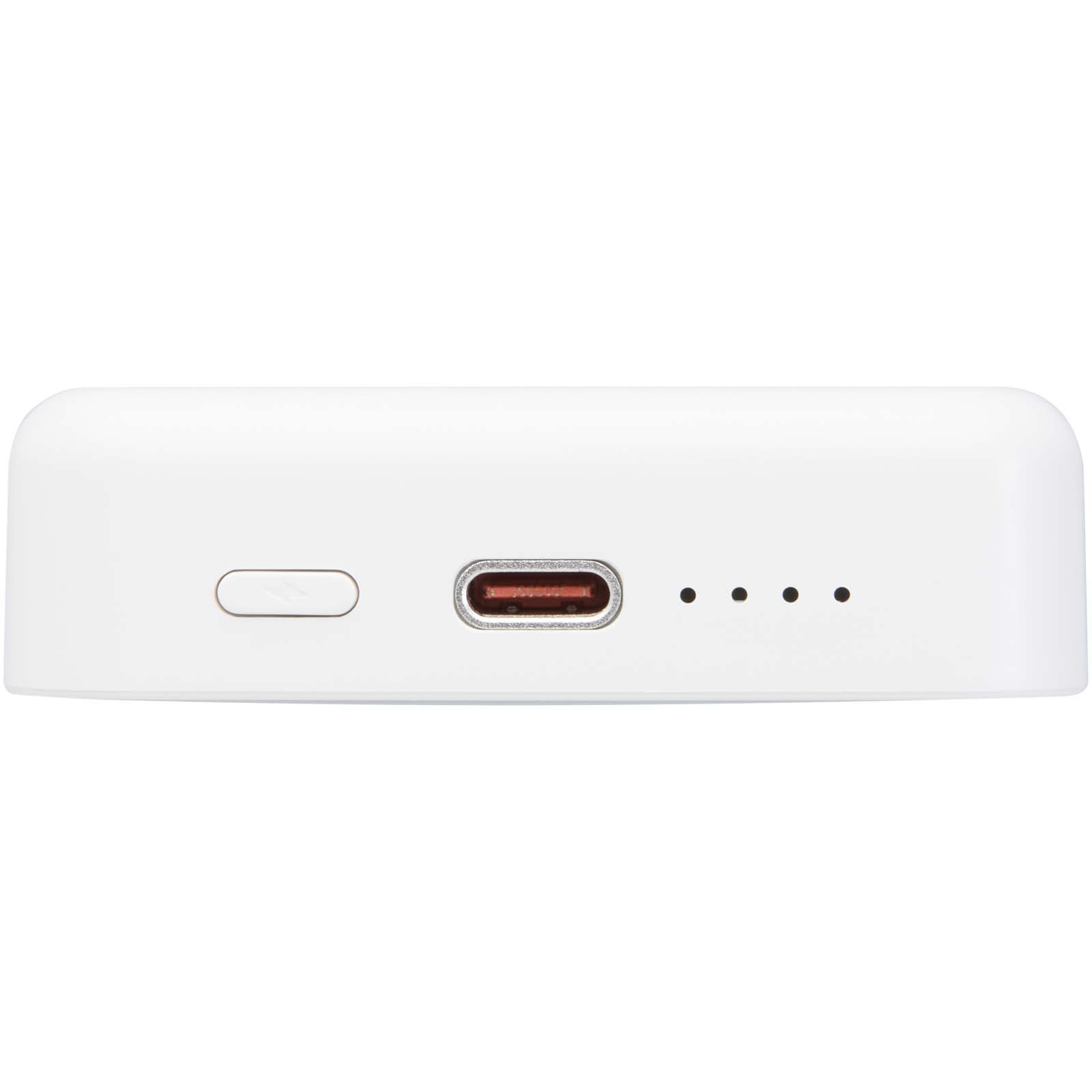 Batterie de secours Acrab magnétique sans fil de 10 000 mAh et 15 W avec PD de 20 W - fabriquée en plastique recyclé
