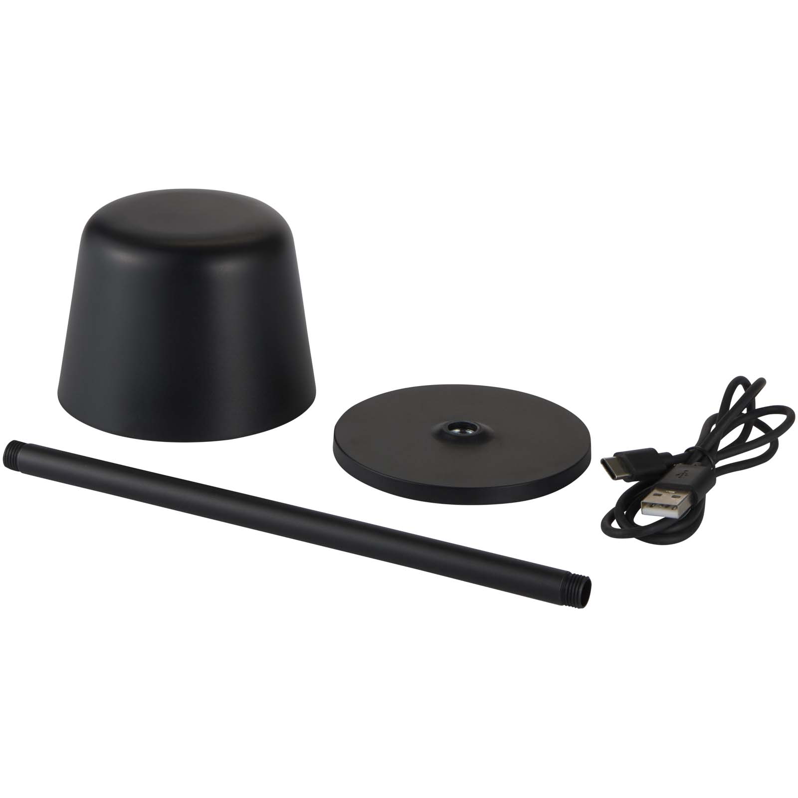 Lampe de table rechargeable et d’intensité réglable Alya avec 3 modes d’éclairage