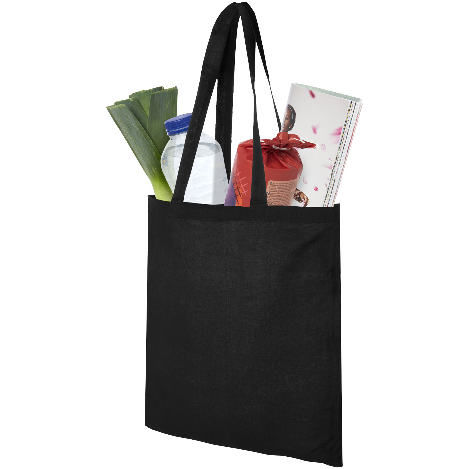 Sac shopping coton Madras 140 gr/m² 7L