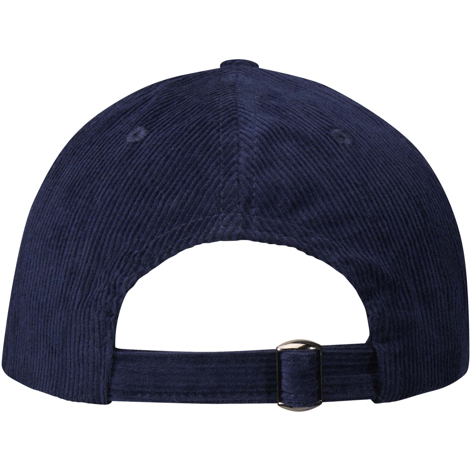 Elevate Casquette 6 panneaux de 280 g/m² Hutton en velours côtelé recyclé