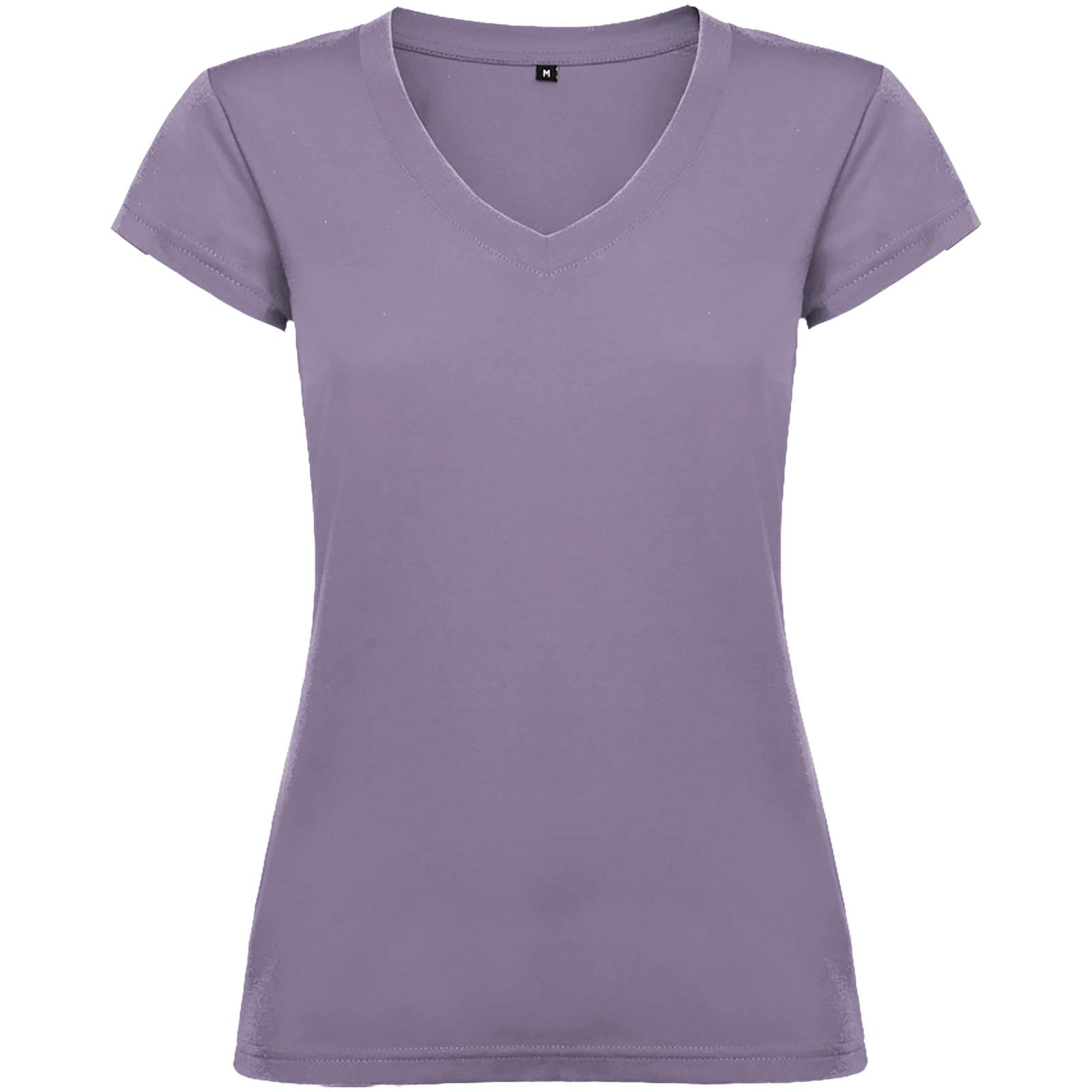 Roly T-shirt de 155 g/m² Victoria à col en V et manches courtes pour femme