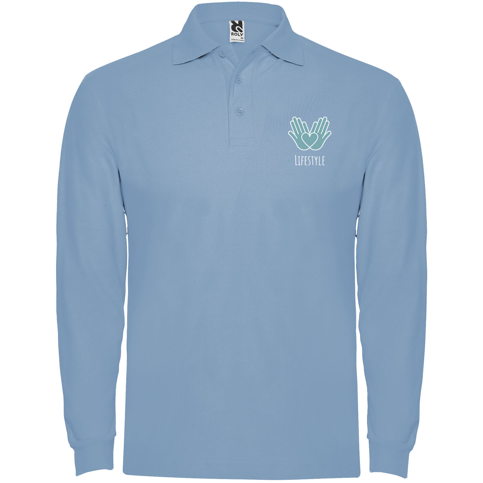 Roly Polo de 220 g/m² Estrella à manches longues pour homme