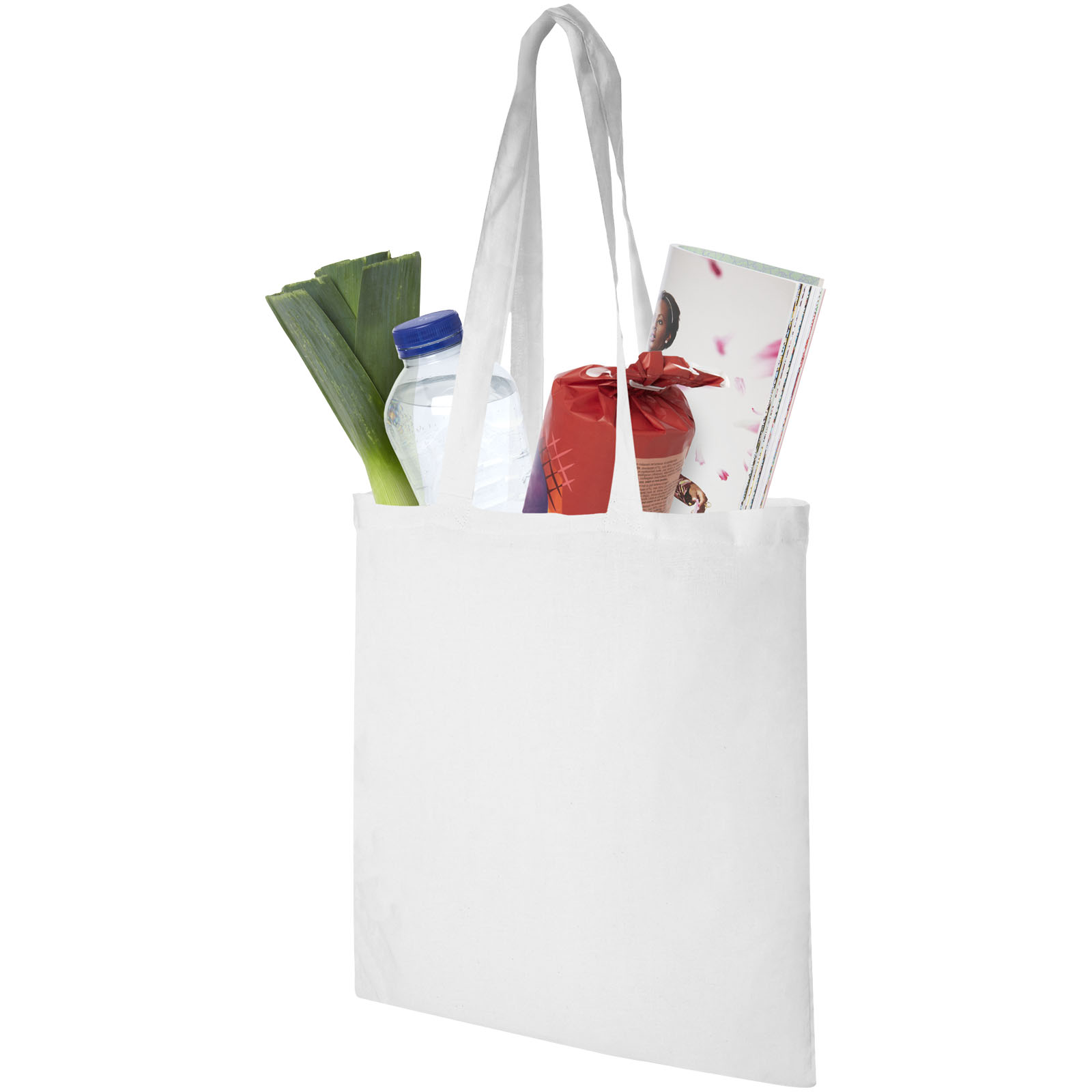 Sac shopping coton Madras 140 gr/m² 7L