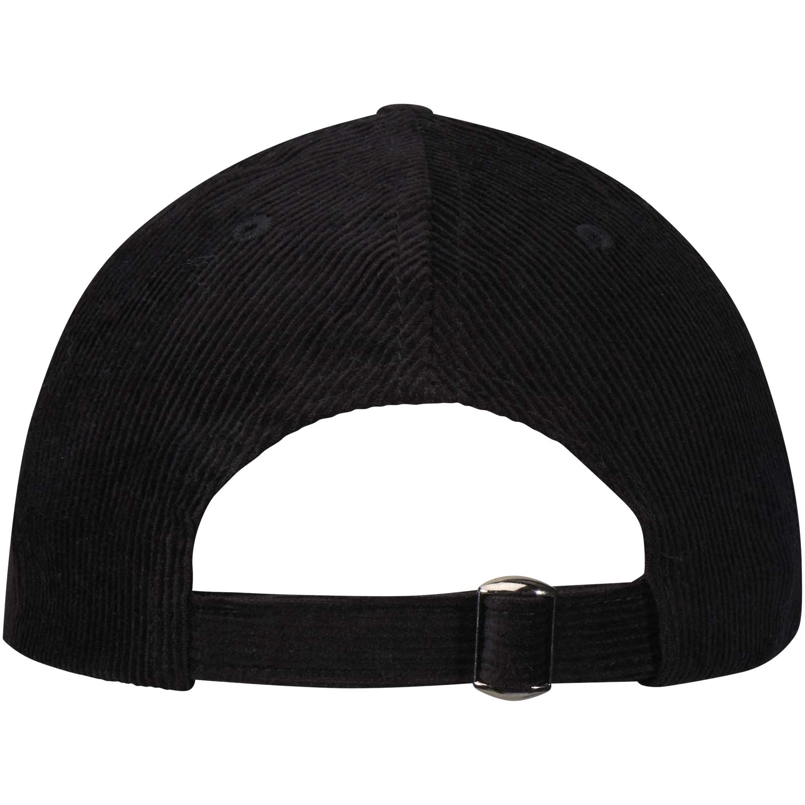 Elevate Casquette 6 panneaux de 280 g/m² Hutton en velours côtelé recyclé