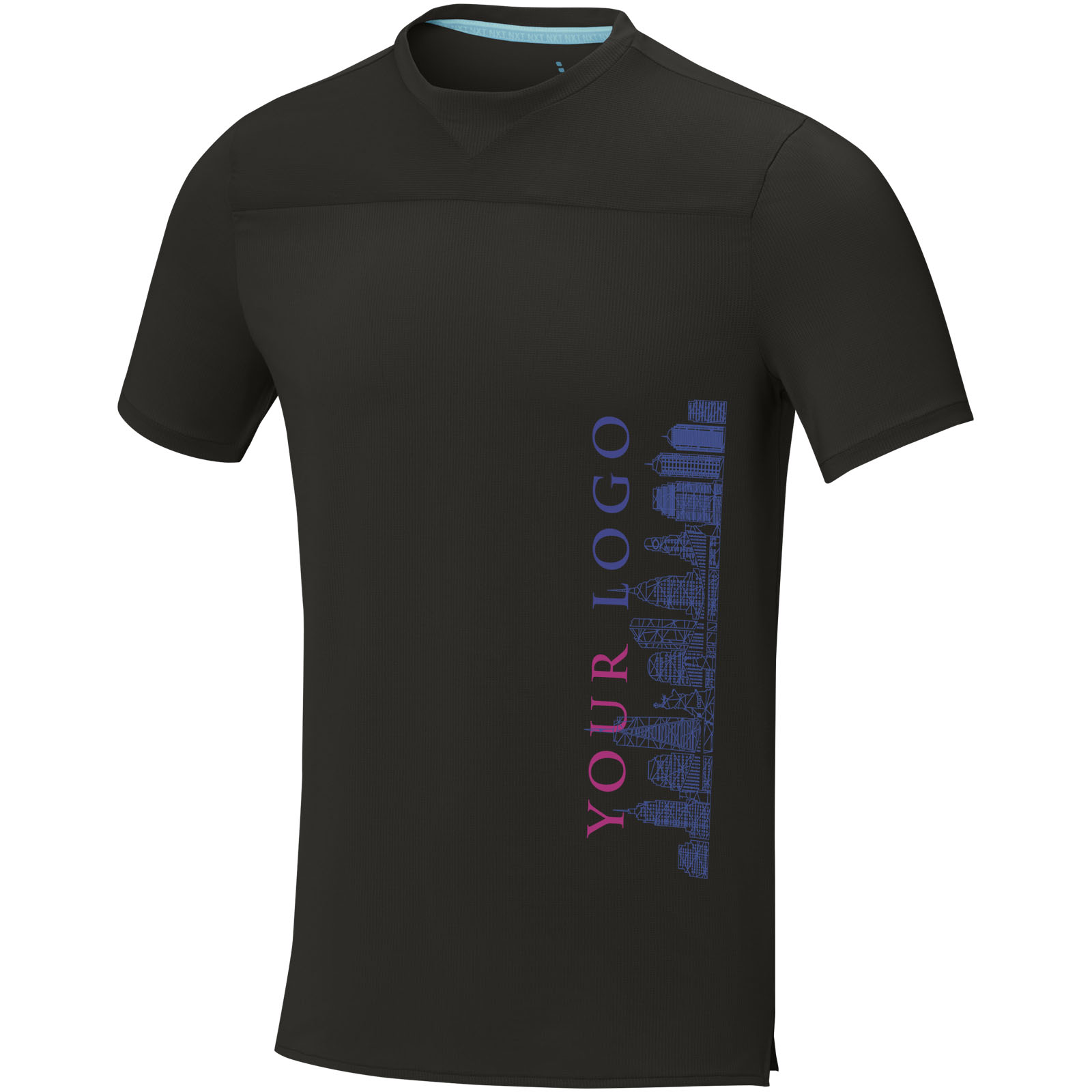 Elevate T-shirt Borax à manches courtes et en cool fit recyclé GRS de 160 g/m² pour homme