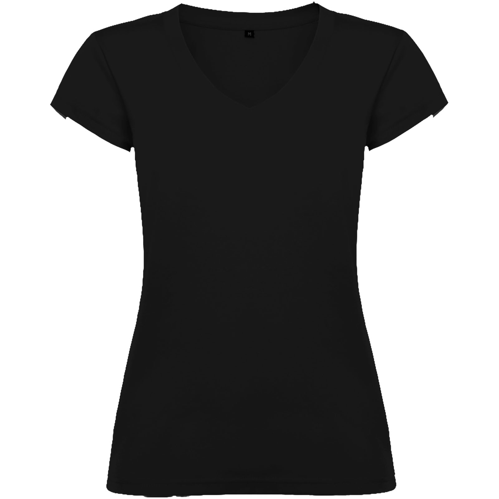 Roly T-shirt de 155 g/m² Victoria à col en V et manches courtes pour femme