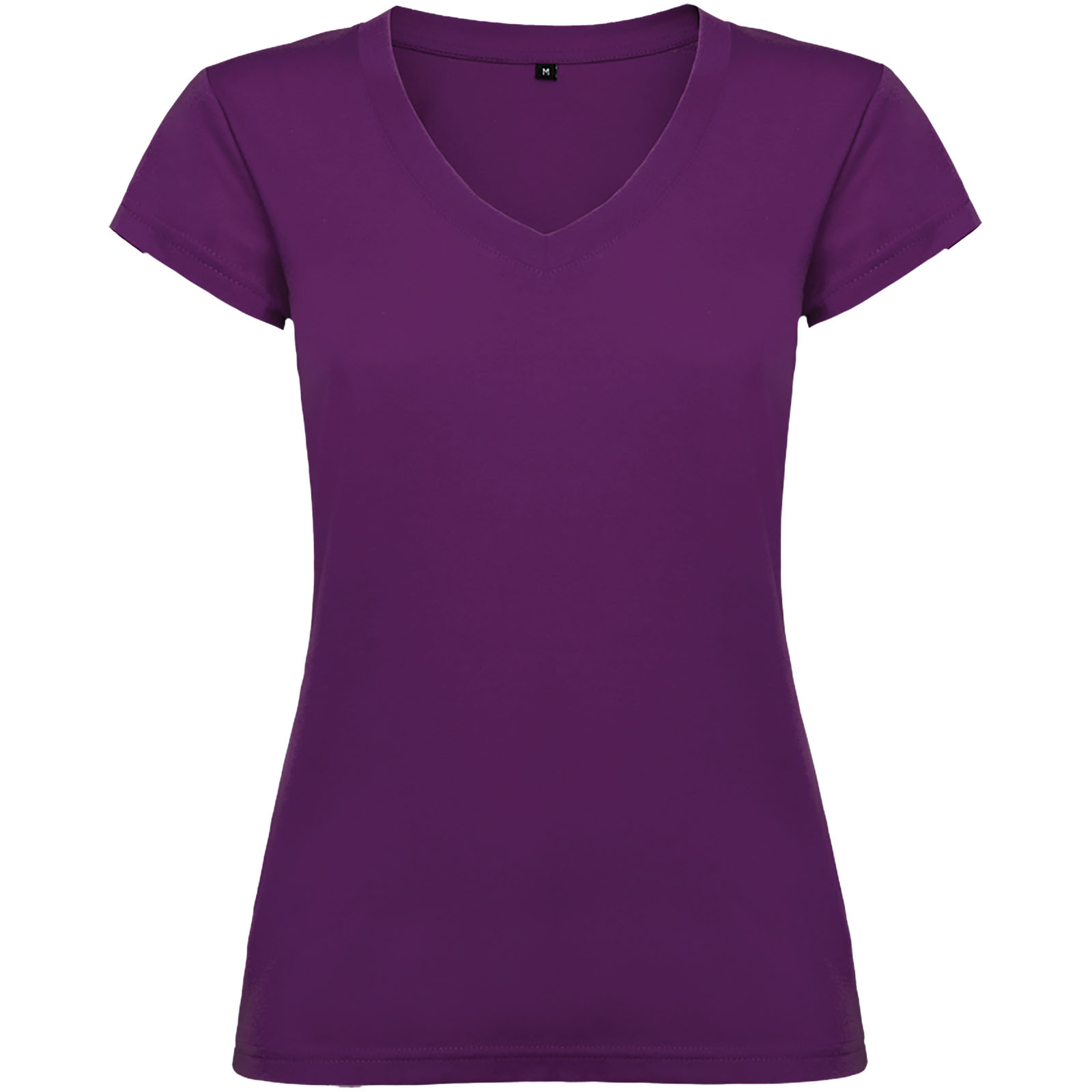 Roly T-shirt de 155 g/m² Victoria à col en V et manches courtes pour femme