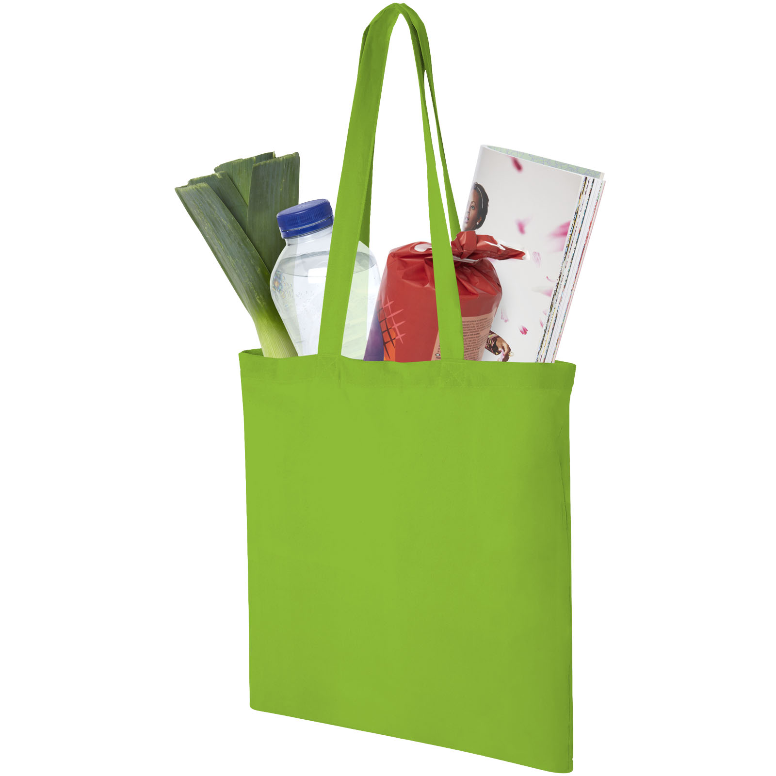 Sac shopping coton Madras 140 gr/m² 7L