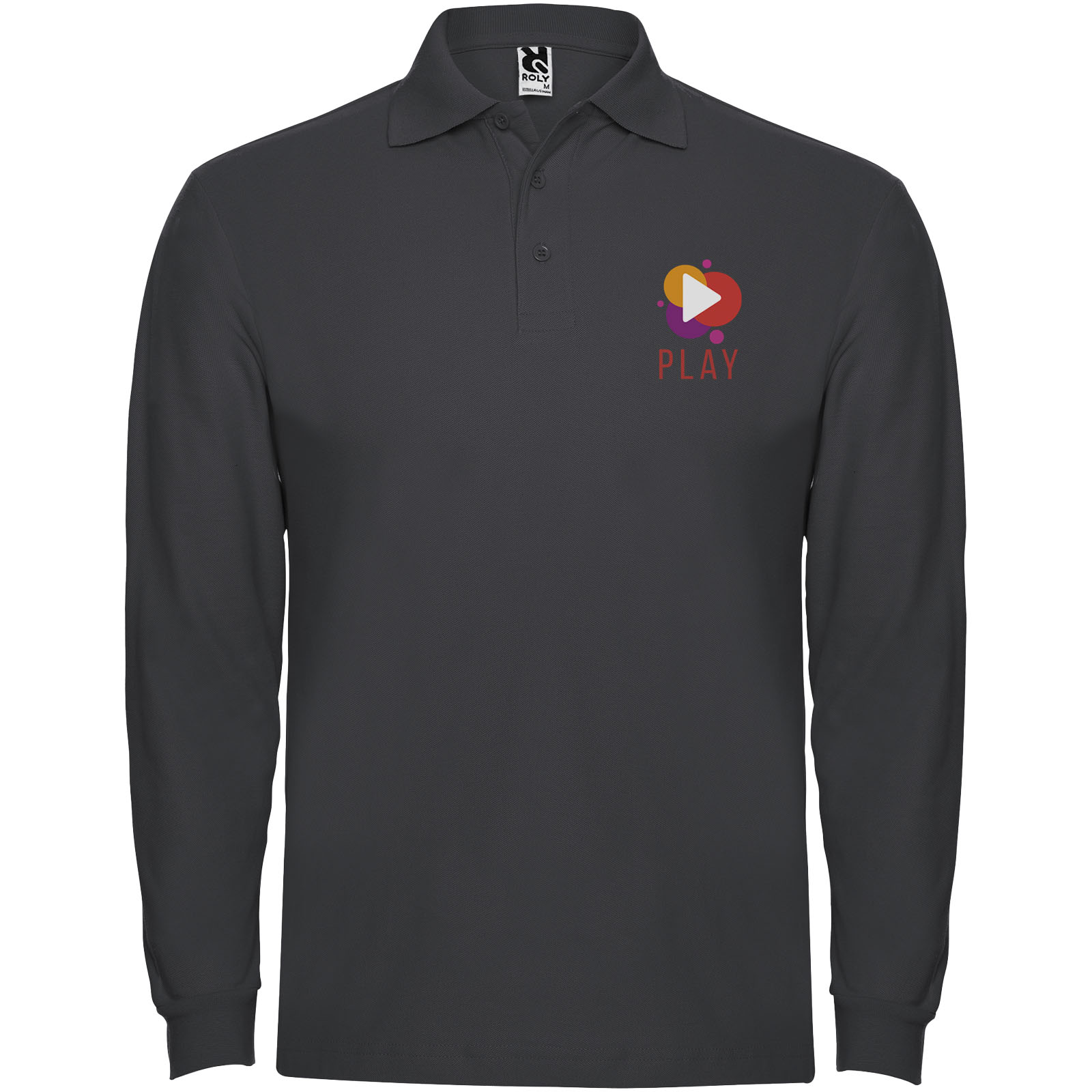 Roly Polo de 220 g/m² Estrella à manches longues pour homme