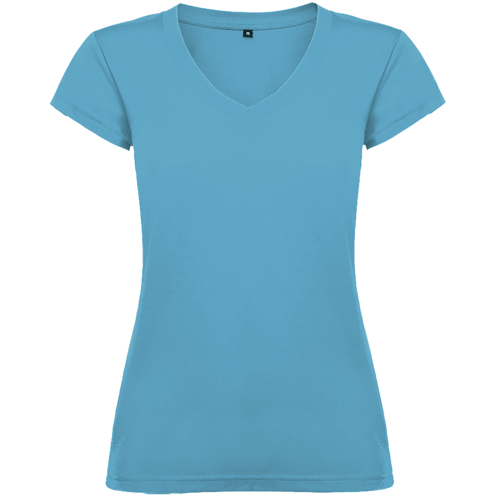 Roly T-shirt de 155 g/m² Victoria à col en V et manches courtes pour femme