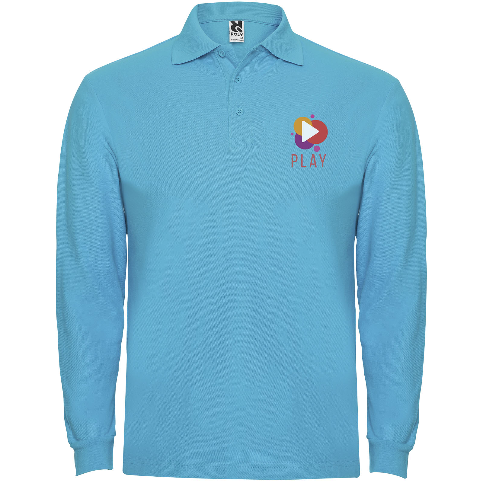 Roly Polo de 220 g/m² Estrella à manches longues pour homme