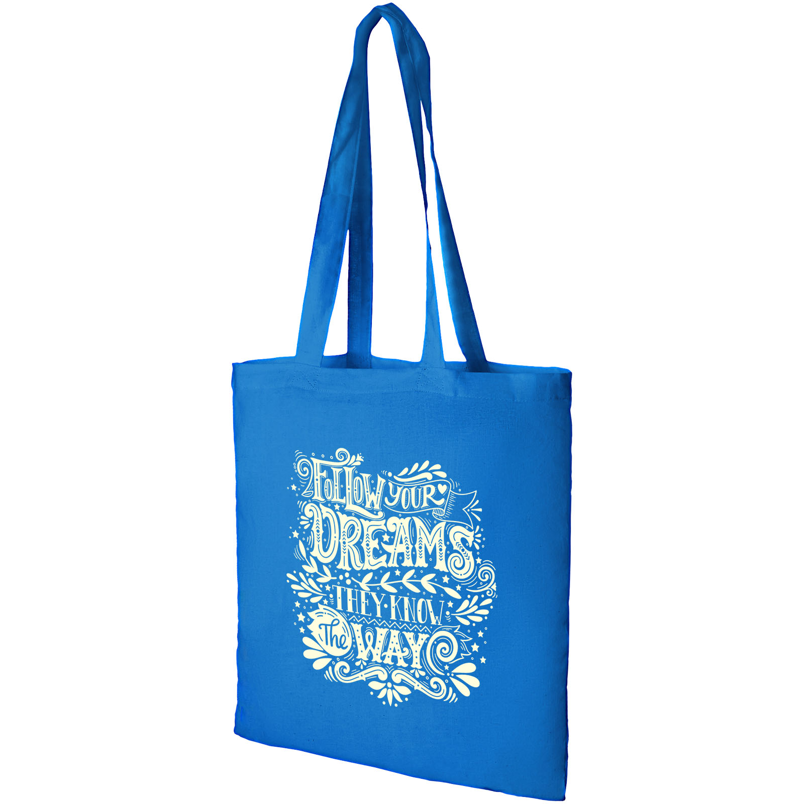 Sac shopping coton Madras 140 gr/m² 7L
