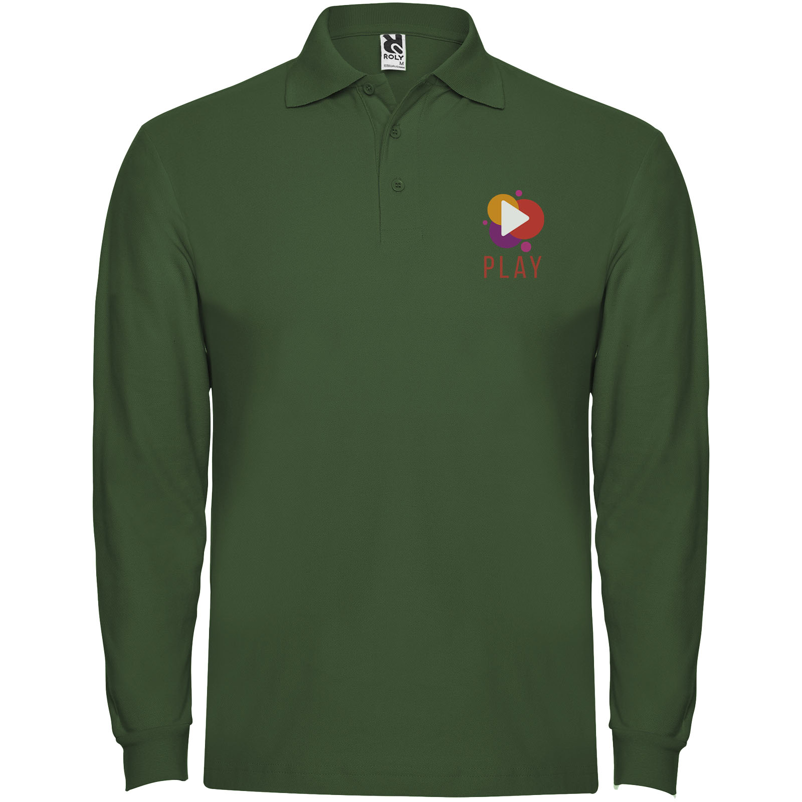 Roly Polo de 220 g/m² Estrella à manches longues pour homme