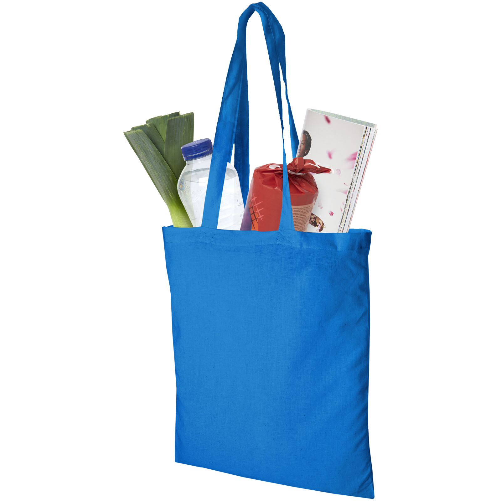 Sac shopping coton Madras 140 gr/m² 7L