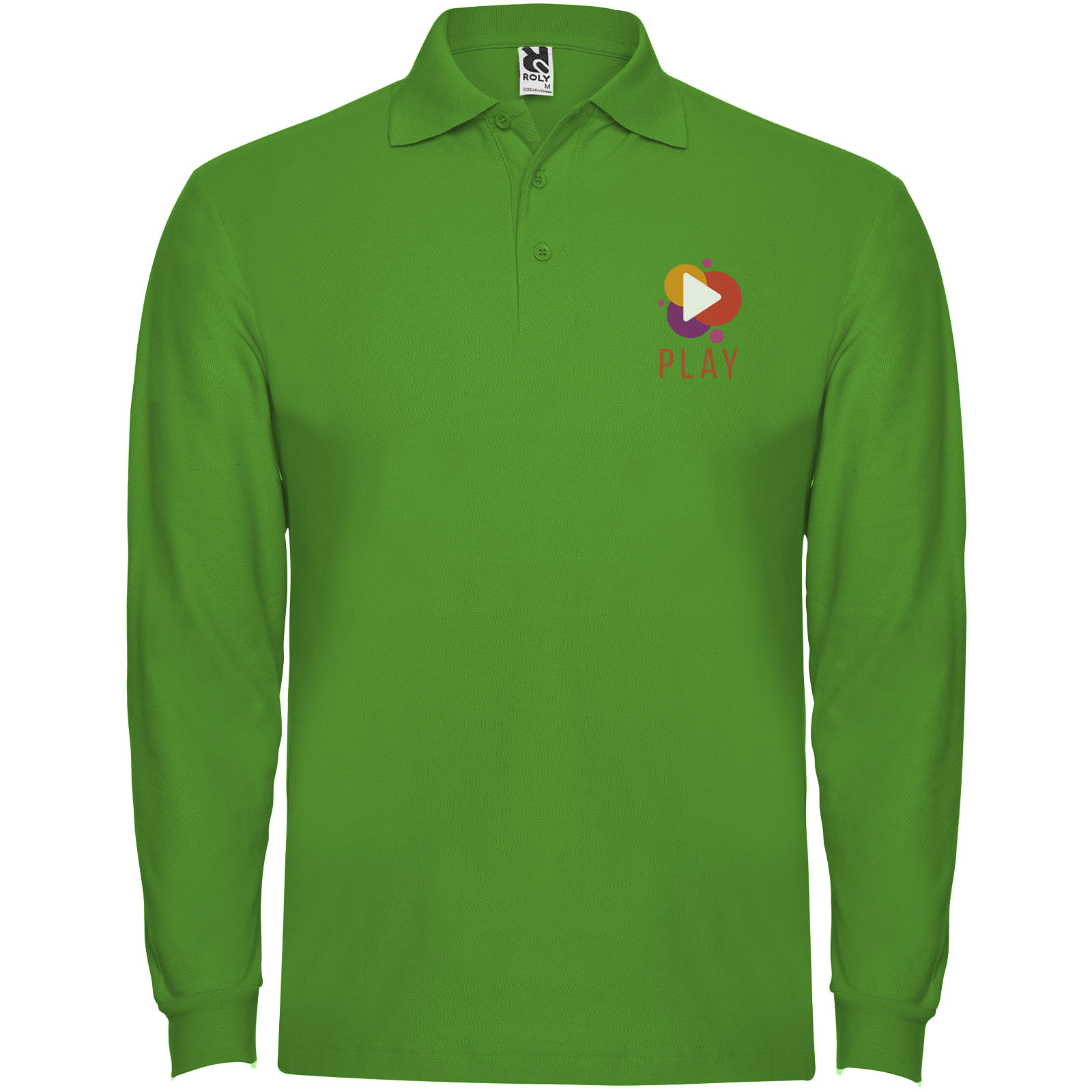 Roly Polo de 220 g/m² Estrella à manches longues pour homme